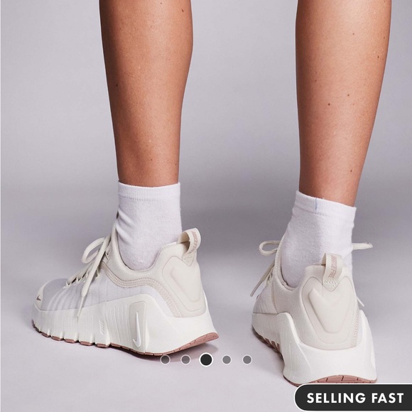 Nike Free Metcon 6 Women's Off-White Sneakers - Picture 3 of 3